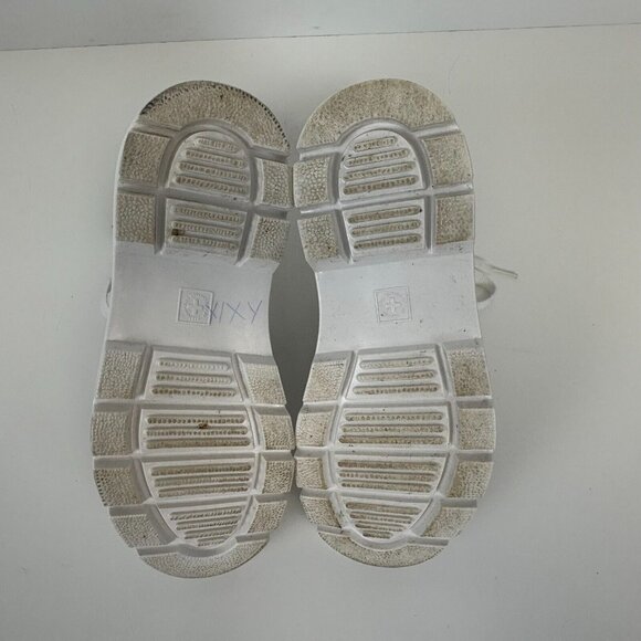 Dr Martens Combat Boots Womens Size 8 White Combs - Picture 5 of 6